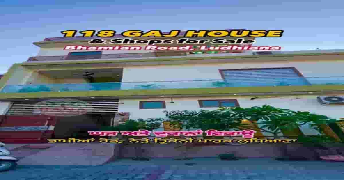 118 gaj house sale in GTB Nagar chandigarh road ludhiana 90 lakhs
